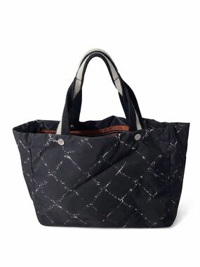 Authentic CHANEL Quilted Nylon Tote Bag